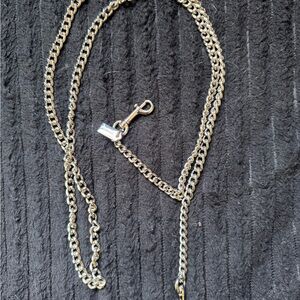 Elegant Silver Crossbody Purse Chain